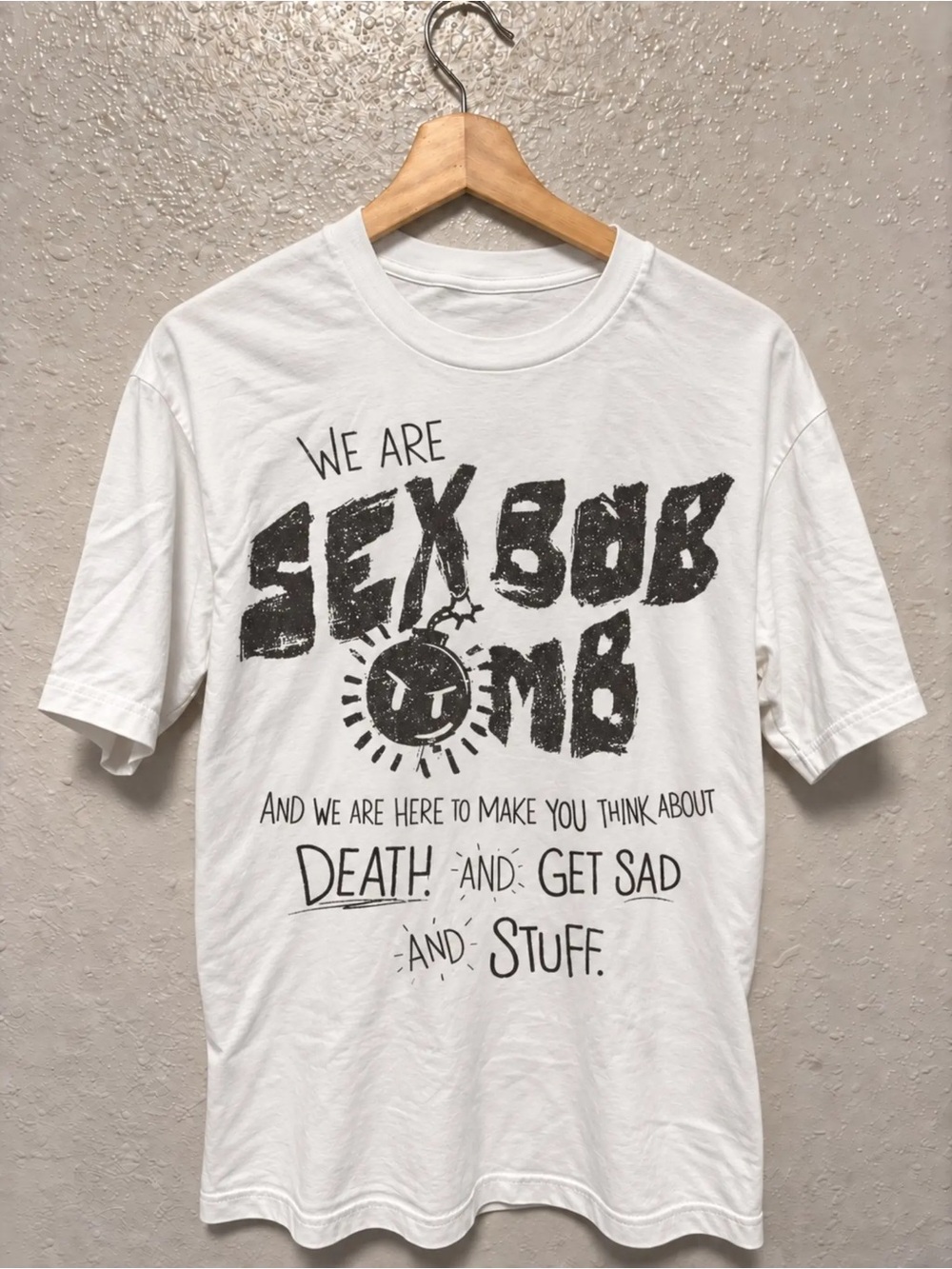Gildan White 'We Are Sex Bob-Omb' Graphic Tee